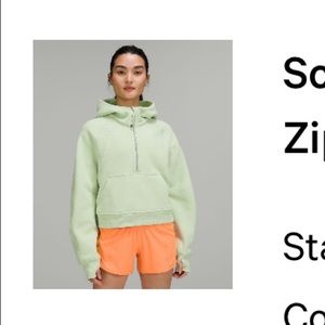 Lululemon Scuba Oversized Half-Zip Hoodie